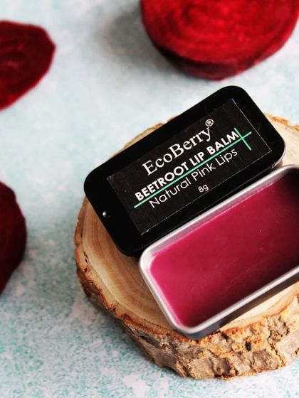 What's special about my Beetroot Lip Balm? I use real beetroot extract for color, not artificial dyes. It's all-natural and handmade with love.