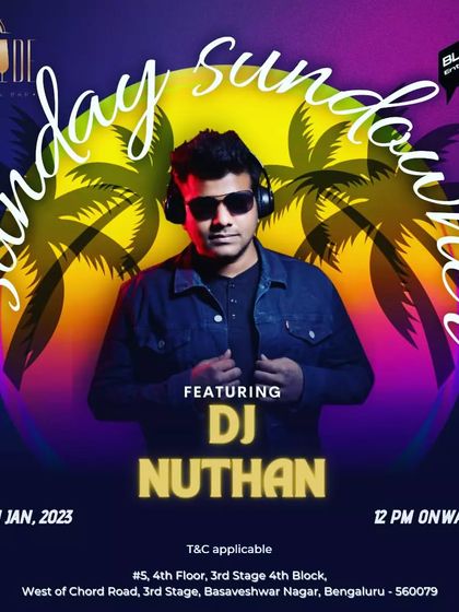 Nuthan - DJ for Parties and Events Techno & Retro Nights photo 8