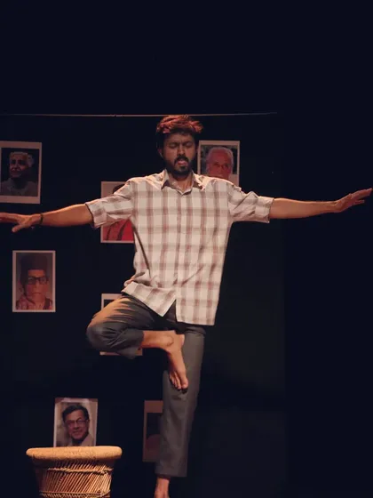 This is the moment every actor works towards. Our workshops are not just about theory; they are about preparing you for the stage. We focus on building your presence and performance skills so you can confidently command the spotlight.