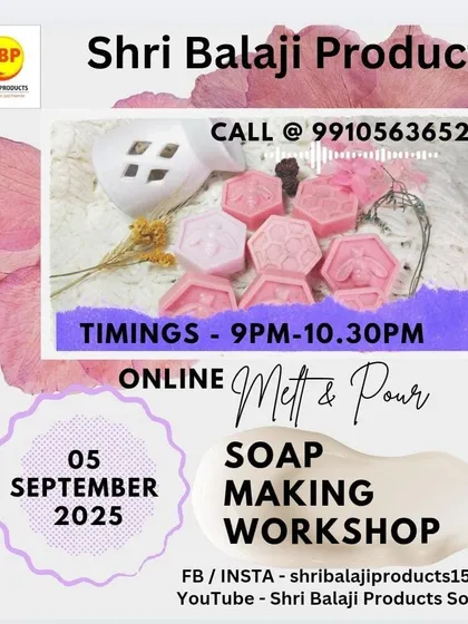 Soap making is another wonderful skill you can learn with me. This is an announcement for my online Melt & Pour soap making workshop, perfect for beginners who want to create beautiful, handmade glycerine soaps from home.