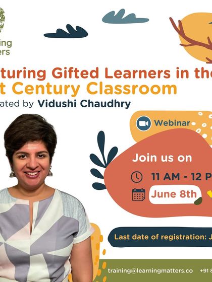 We explore how to nurture gifted learners in the 21st-century classroom in this specialized webinar. The session focuses on student-centered strategies that tap into passions and build critical thinking, creativity, and problem-solving skills.