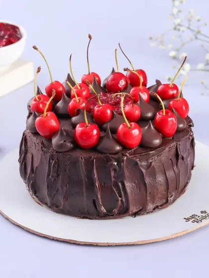 For the chocolate lovers, I offer a rich Chocolate Cherry cake. The deep chocolate flavor pairs beautifully with the sweet and tangy taste of fresh cherries.