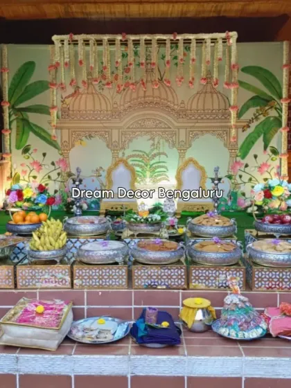Dream Decor - Traditional & Ceremonial Decor Baby Blessings: Seemantha & Naming Ceremonies photo 28