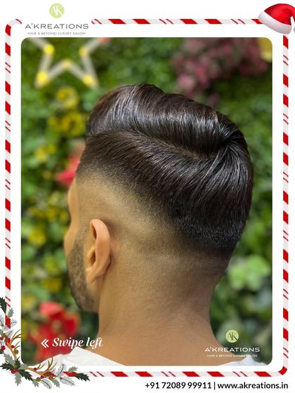 The details matter. This sharp fade is complemented by a clean beard lineup, creating a polished and cohesive grooming style.