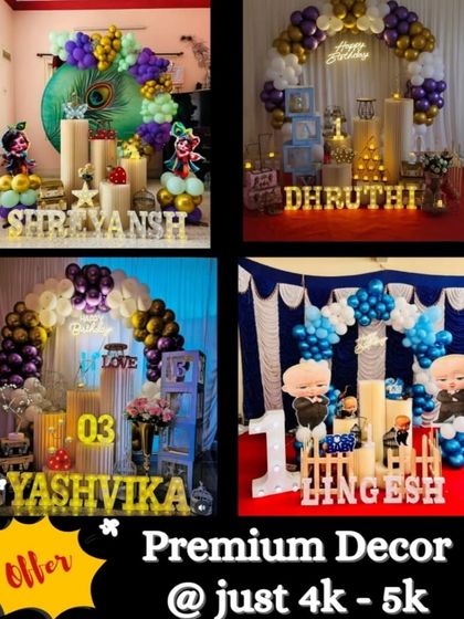 Memory Makers - Social & Celebration Decor Budget-Friendly Packages photo 4