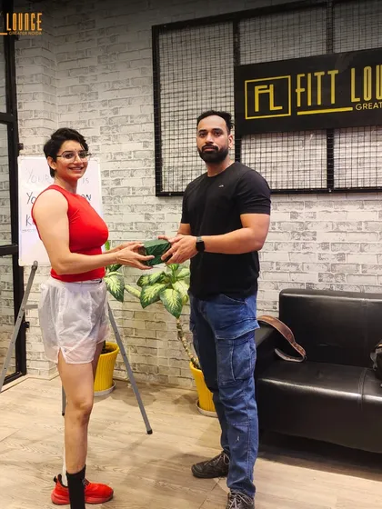 Celebrating one of our Tug of War champions. We love to recognize the strength, teamwork, and determination shown by our members during our gym competitions.