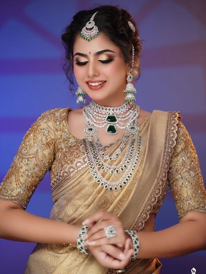 Sushma Manjunath - Bridal & Event Makeup and Styling Glamorous Reception & Party Styles photo 49
