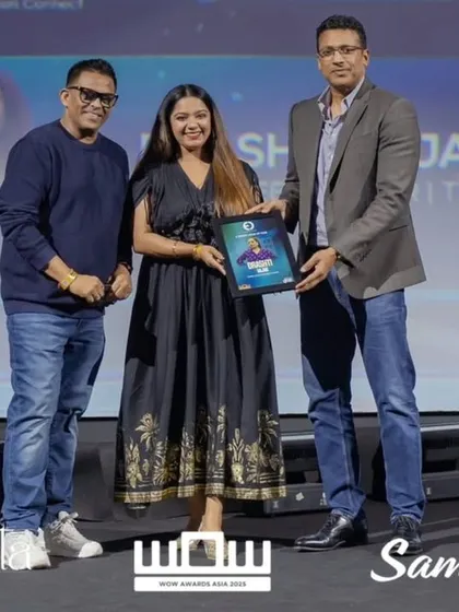 It was a proud moment to be recognized at the WOW Awards Asia 2025. This award for Best Female Emcee is a testament to my dedication to disrupting the norm and dominating the stage with passion and energy.