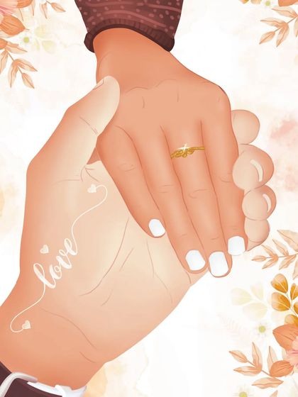 Sreeni - Custom Illustrated Invitations Wedding & Engagement Caricatures photo 16