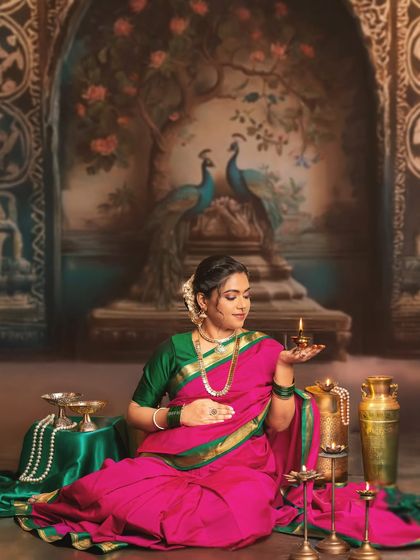 Ethnic Elegance: Saree Shoots photo 17