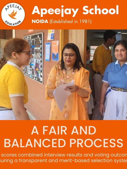 We ensure a transparent and merit-based selection system for our student leaders. The final scores are a combination of interview results and voting outcomes, reflecting a fair and balanced process that values both leadership qualities and peer support.