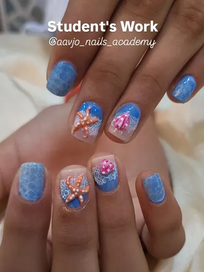 I am so proud of my students' progress. This vibrant 3D beach-themed set was created by a student, showing the detailed, hands-on techniques we practice in our one-on-one training sessions.