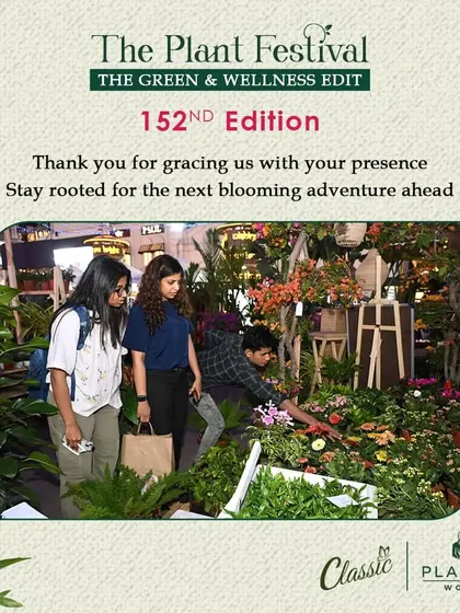 A huge thank you to everyone who visited us at the 152nd edition of The Plant Festival. It was wonderful to see so many people browsing our collection and sharing their love for plants.