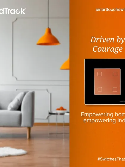 With every innovation, we move forward with courage. Our smart switches embody the spirit of progress, empowering every home and empowering India.