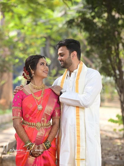 Makeovers by Ramya - Hair Styling & Saree Draping South Indian Wedding Diaries photo 32