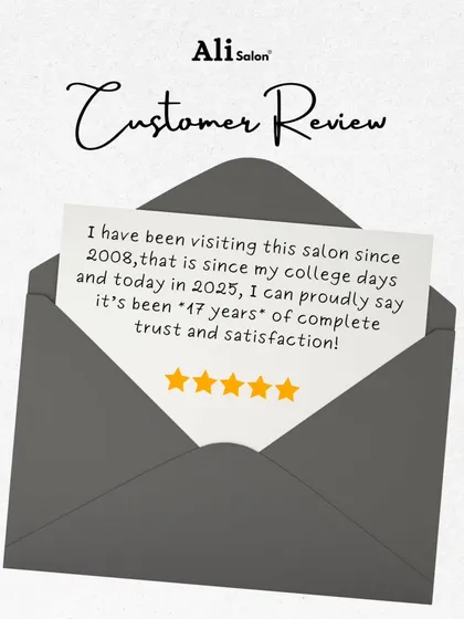 This is more than just a review; it's proof of the trust we've built. Having a client stay with us for 17 years, since their college days, is the highest compliment and shows our commitment to consistent, quality work.
