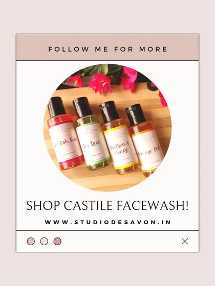 Castile facewashes are highly recommended for those with dry skin. My formula is kinder to your skin and the environment. You can shop the full range on my website.