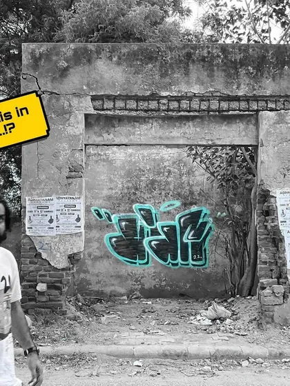 This is the raw side of graffiti. Finding an abandoned spot and putting up a quick piece, or a 'throw-up'. There's a freedom here with no one to judge you. Just you, the wall, and your spray can.