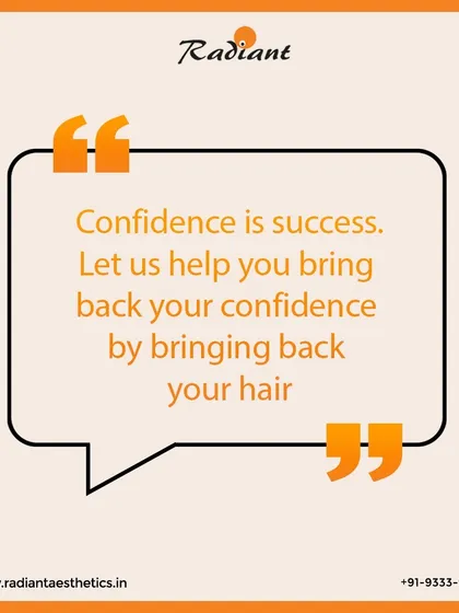 This is a core belief that drives my practice. Hair loss can deeply affect a person's self-esteem. My ultimate goal is not just to restore hair, but to help you regain the confidence that comes with it.