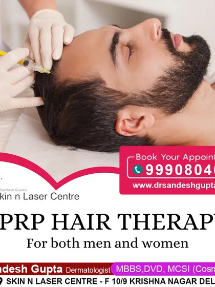 PRP hair therapy is a versatile treatment that works effectively for both men and women. It addresses the root causes of thinning by delivering a high concentration of growth factors to the hair follicles.