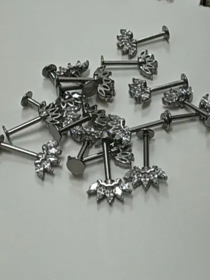 This is our collection of traditional Bugadi jewelry, worn in the upper ear cartilage. We offer these beautiful pieces to connect modern trends with tradition.