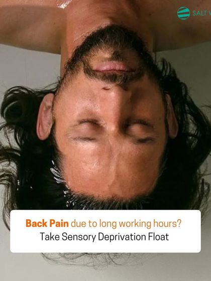 Long working hours leading to persistent back pain? Floating takes all pressure off your spine and joints, providing immediate relief and promoting long-term healing.