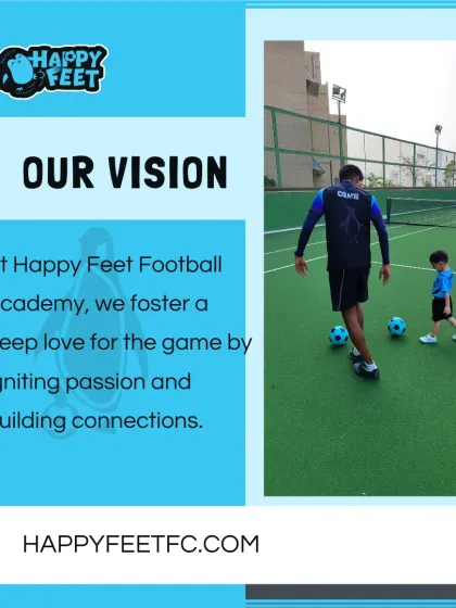 Our vision is simple. We aim to foster a deep love for the game by igniting passion and building connections between our players, coaches, and the sport of football.