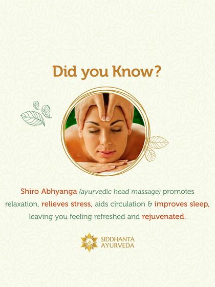 Siddhanta Ayurveda - Detox, Stress Relief & Rejuvenation Stress Relief & Rejuvenation Therapies photo 6