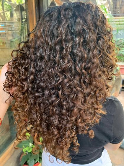 Curly Hair Color photo 20