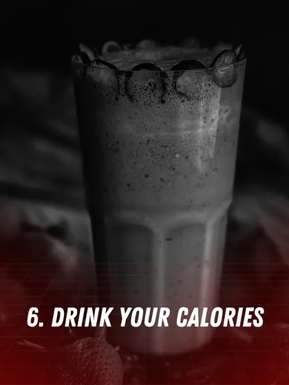 For those struggling to eat enough to gain muscle, drinking your calories can be an effective strategy. I provide recipes for healthy, high-calorie smoothies that are packed with protein and nutrients.