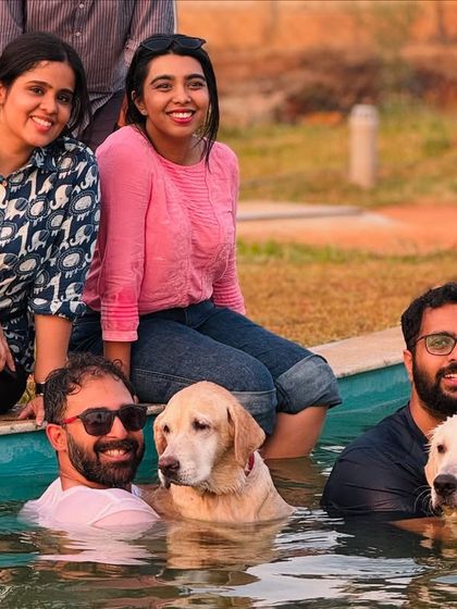 The Pawsome Camp - Dog Park & Pool Splash & Play: Our Dog Pool photo 3