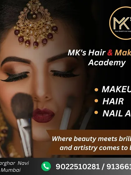 Where beauty meets brilliance and artistry comes to life. Start your journey at our academy in Kharghar.