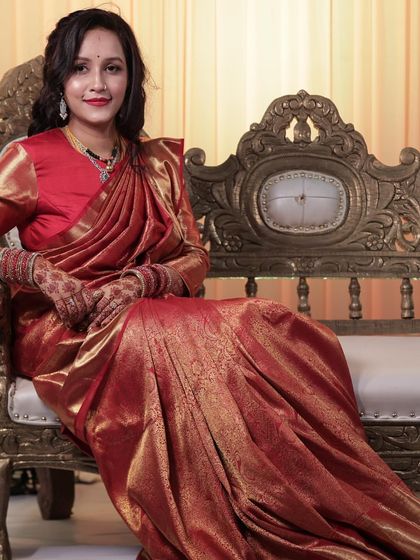 Himabindu - Bridal Makeup Engagement & Reception Glam photo 5