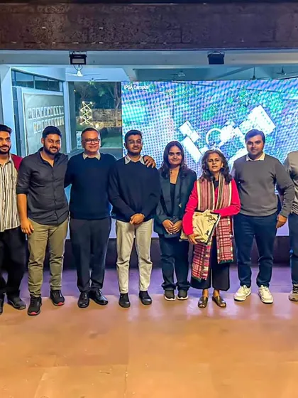 An indescribable feeling of coming full circle. Here I am being honored at the Melange Students festival by a group of talented architects who trained with me over the years. Seeing them thrive is the greatest reward of mentorship and reinforces my belief in nurturing the next generation of designers.