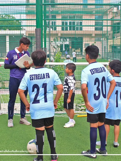 Coaching is about connection and communication. I ensure my AIFF certified coaches work closely with players, providing tactical instructions and encouragement to help them understand the game better.
