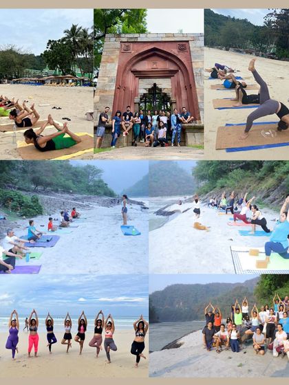 A collage of memories from past retreats. Each picture represents a moment of joy, challenge, and connection that we cherish deeply.