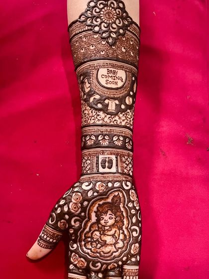 Baby Shower Mehandi (Dohale Jevan) photo 9