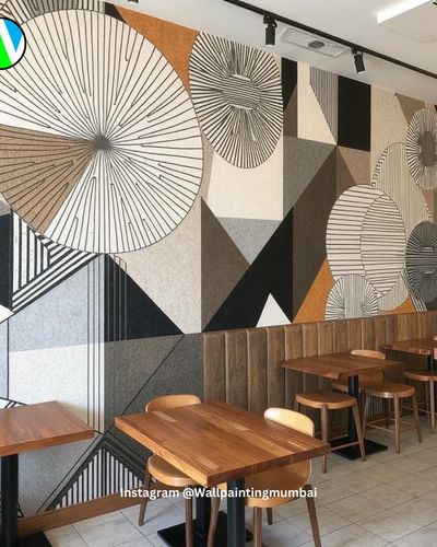 Abstract Geometric Murals