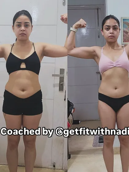 This is Nitika, who recently placed in the top 250 of a major transformation challenge. Her dedication is paying off, and this is just the beginning of her journey to a bikini-ready body.