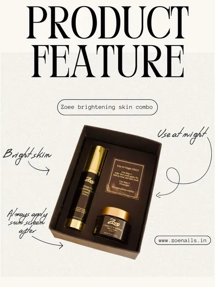 My Brightening Skin Combo is a complete nighttime treatment kit. It includes a serum and cream with instructions to help you achieve brighter, more radiant skin with a simple, effective routine.