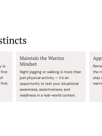 The Survival Mindset: Strategy & Awareness photo 59