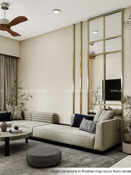 Archierio - Full Home Interior Design & Execution Living & Dining Spaces: The Heart of Your Home photo 3