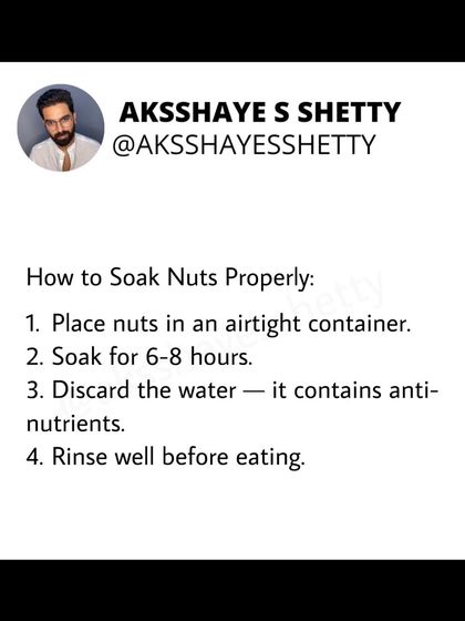 Soaking nuts like almonds can help reduce anti-nutrients, making them easier to digest and improving mineral absorption. I provide simple instructions on how to soak nuts properly for maximum benefit.