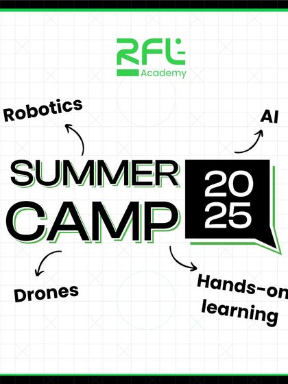 Our Summer Camp 2025 is all about hands-on learning in robotics, AI, and drones. It's the perfect opportunity for kids in grades 1-12 to build skills for tomorrow.