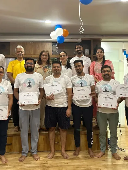 The full "Early Risers" team, our second runners-up, posing with their certificates. Their commitment to early morning practice is commendable.