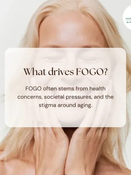 What drives the fear of getting old? It is often a mix of health anxieties, societal pressures to look young, and the general stigma around aging. Counseling can help you reframe your perspective on this natural life stage.