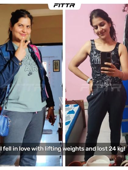 From 84 kg to 60 kg, Shweta's journey is a testament to falling in love with lifting weights. She lost 24 kgs over two years by staying consistent and trusting the guidance of her coaches.
