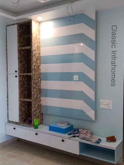 Classic Infrahomes - Turnkey Home Interior Design Elegant Living Rooms & TV Units photo 5