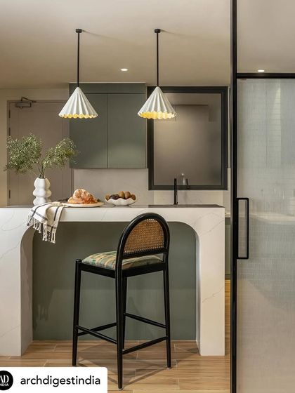 The clean lines and fresh palette of the KAIA kitchen, as seen in Architectural Digest, demonstrate our approach to creating functional spaces that are also beautiful and harmonious with the rest of the home.