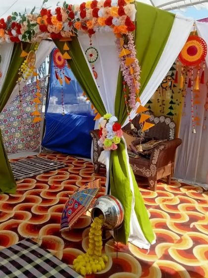 Shanaya Decorations - All-Inclusive Ceremony Packages (Haldi & Mehendi) Additional Decor Elements photo 15